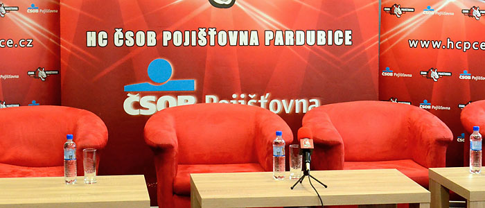 ONLINE: Tisková konference HC ČSOB Pojišťovna Pardubice