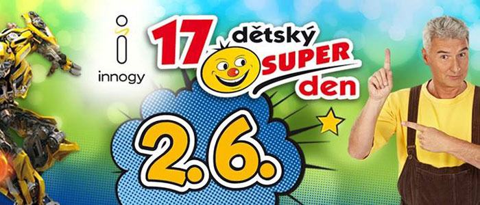 Přijďte o víkendu na 17. Dětský innogy super den!
