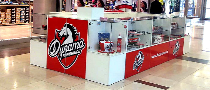 Navštivte fanshop Dynama v Atrium Paláci Pardubice!